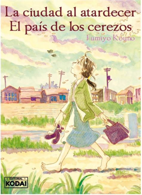 La ciudad al atardecer. El país de los cerezos