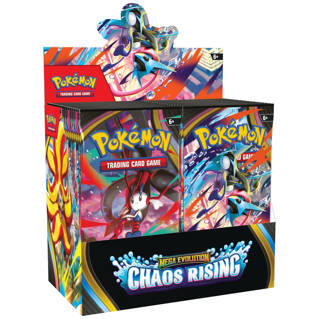 Mega Evolution Chaos Rising - Booster Box - Inglés - 36 sobres