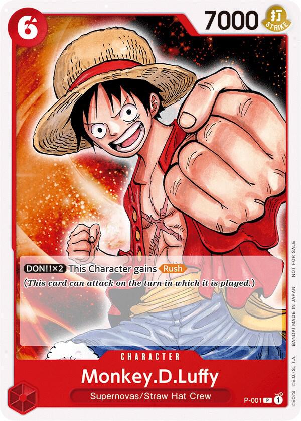 [Single] P-001 Monkey.D.Luffy (Promotion Pack 2022)