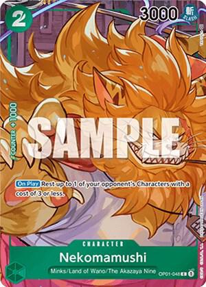 [Single] OP01-048 Nekomamushi (Box Topper)