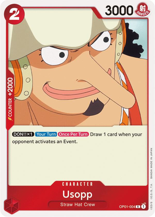 [Single] OP01-004 Usopp