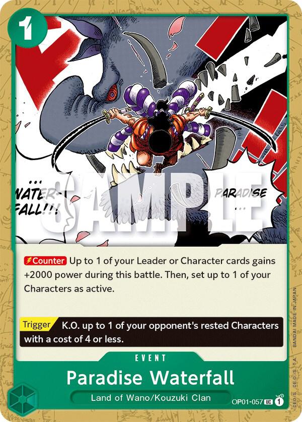 [Single] OP01-057 Paradise Waterfall