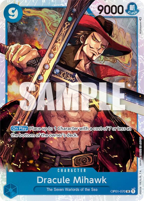 [Single] OP01-070 Dracule Mihawk