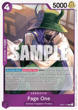 [Single] OP01-112 Page One