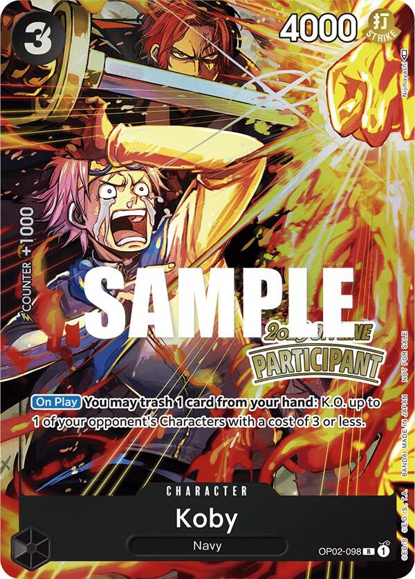 [Single] OP02-098 Koby (Offline participant)
