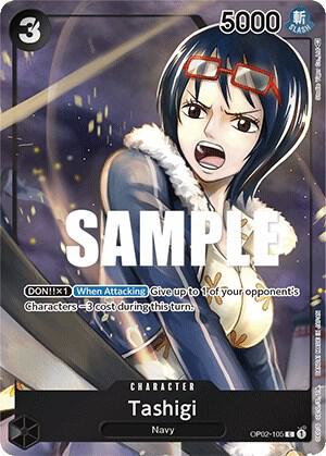 [Single] OP02-105 Tashigi (Box Topper)