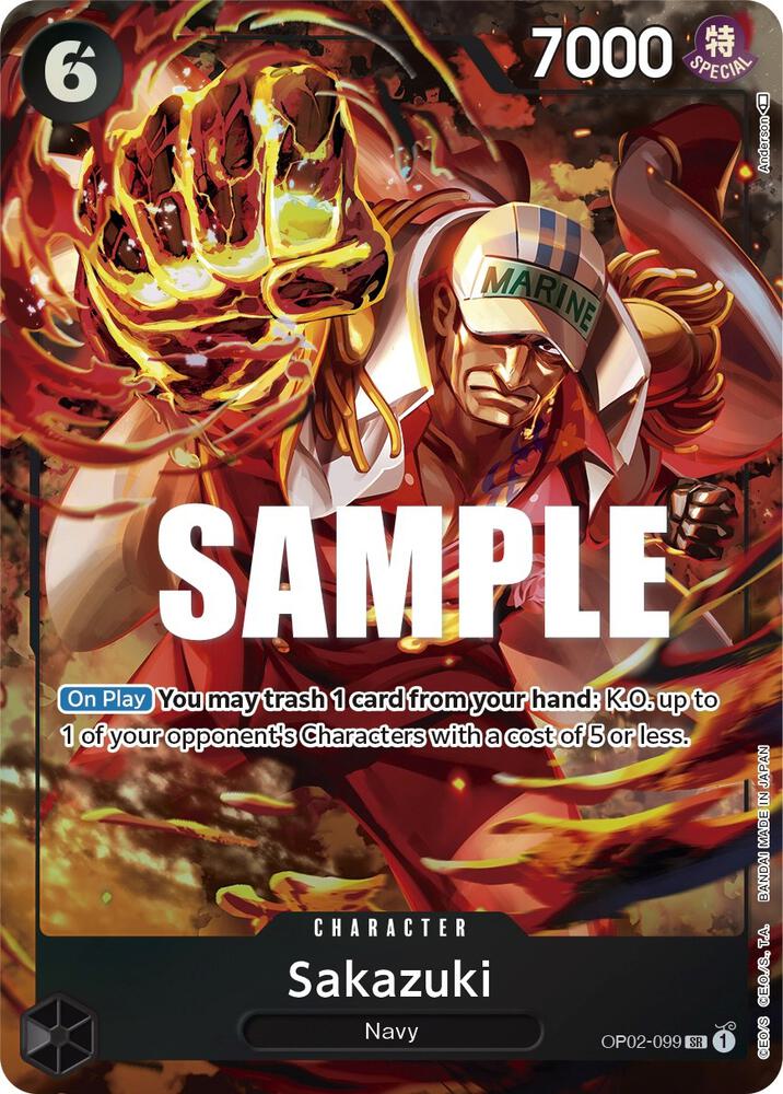 [Single] OP02-099 Sakazuki AA