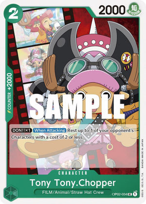 [Single] OP02-034 Tony Tony.Chopper