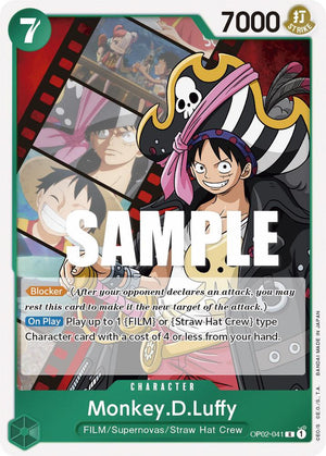 [Single] OP02-041 Monkey.D.Luffy