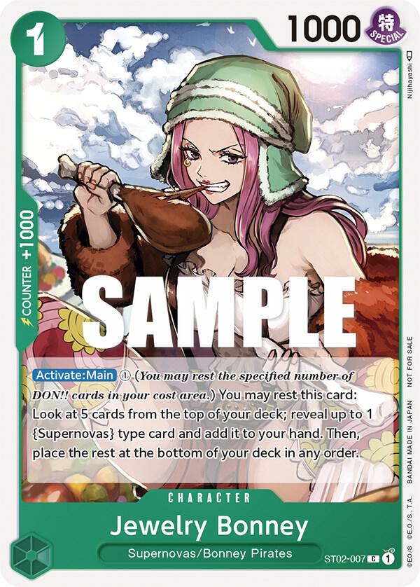 [Single]  ST02-007 Bonney (Tournament Pack Vol. 3) [Participant]