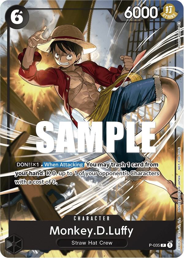 [Single] P-035  Monkey.D.Luffy (Pirates Party Vol. 3)