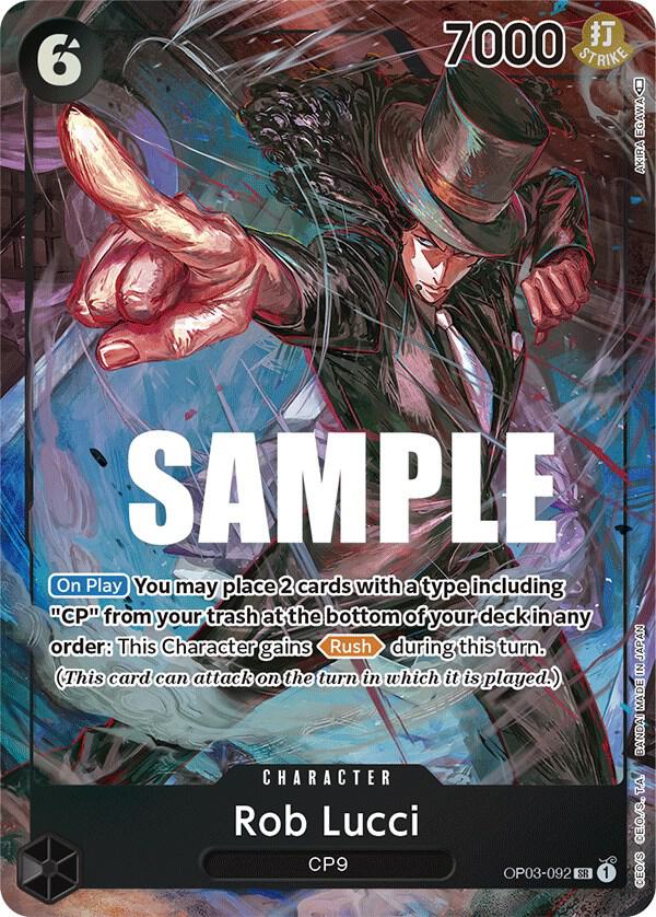 [Single] OP03-092 Rob Lucci AA
