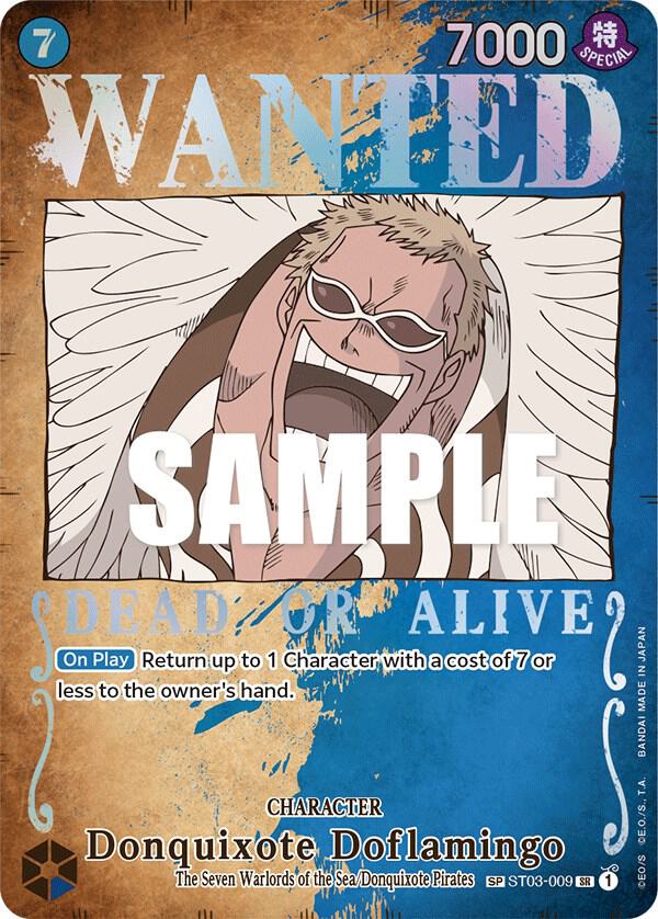 [Single] ST03-009 Donquixote Doflamingo (Wanted Poster)