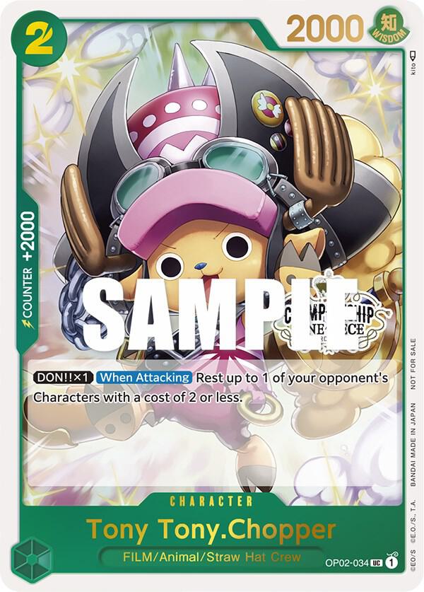 [Single] OP02-034 Tony Tony.Chopper (Championship)