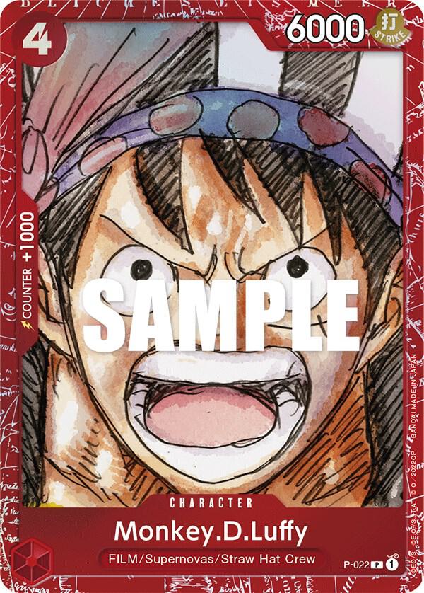 [Single] P-022 Monkey.D.Luffy (Premium Card Collection -ONE PIECE FILM RED Edition-)