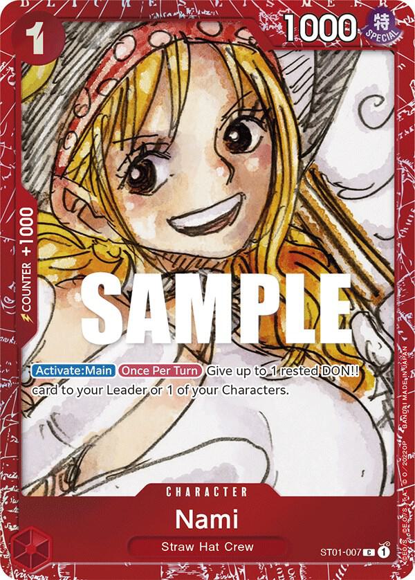 [Single] ST01-007 Nami (Premium Card Collection -ONE PIECE FILM RED Edition-)