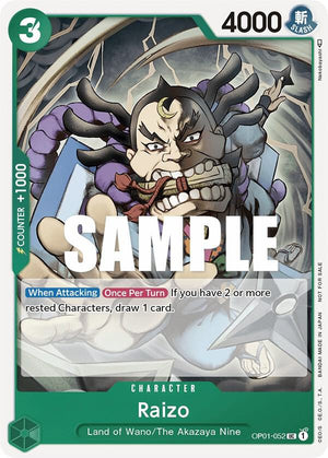 [Single] OP01-052 Raizo (Event Pack Vol. 2)