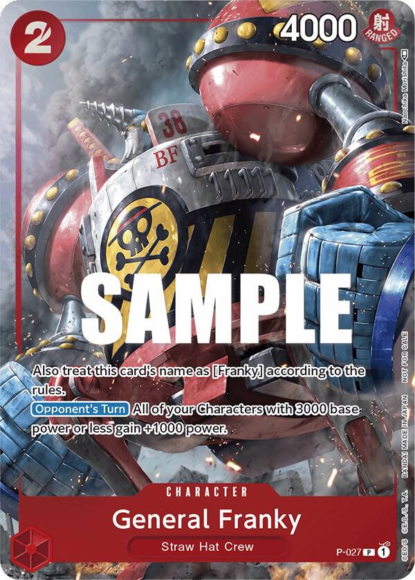 [Single] P-027 General Franky (Event Pack Vol. 2)