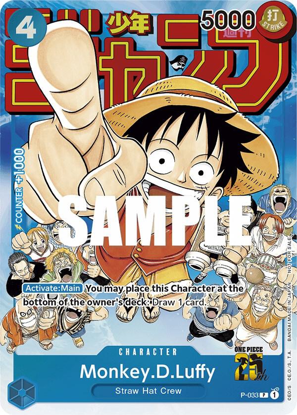 [Single] P-033 Monkey.D.Luffy (Event Pack Vol. 2)