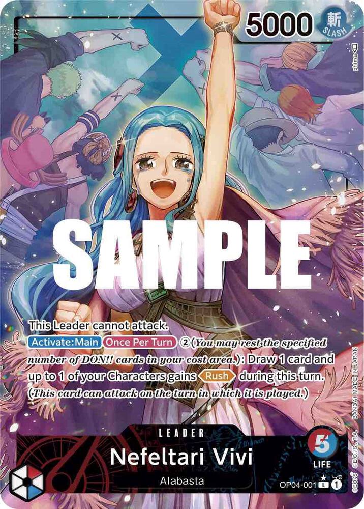 [Single] OP04-001 Nefeltari Vivi