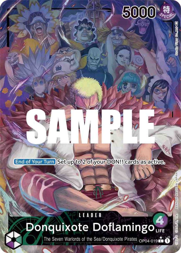 [Single] OP04-019 Donquixote Doflamingo AA