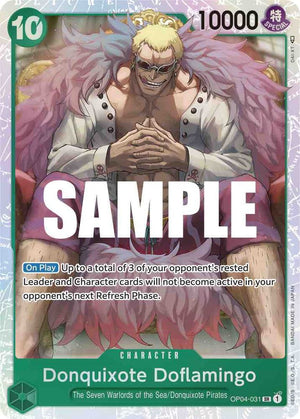 [Single] OP04-031 Donquixote Doflamingo