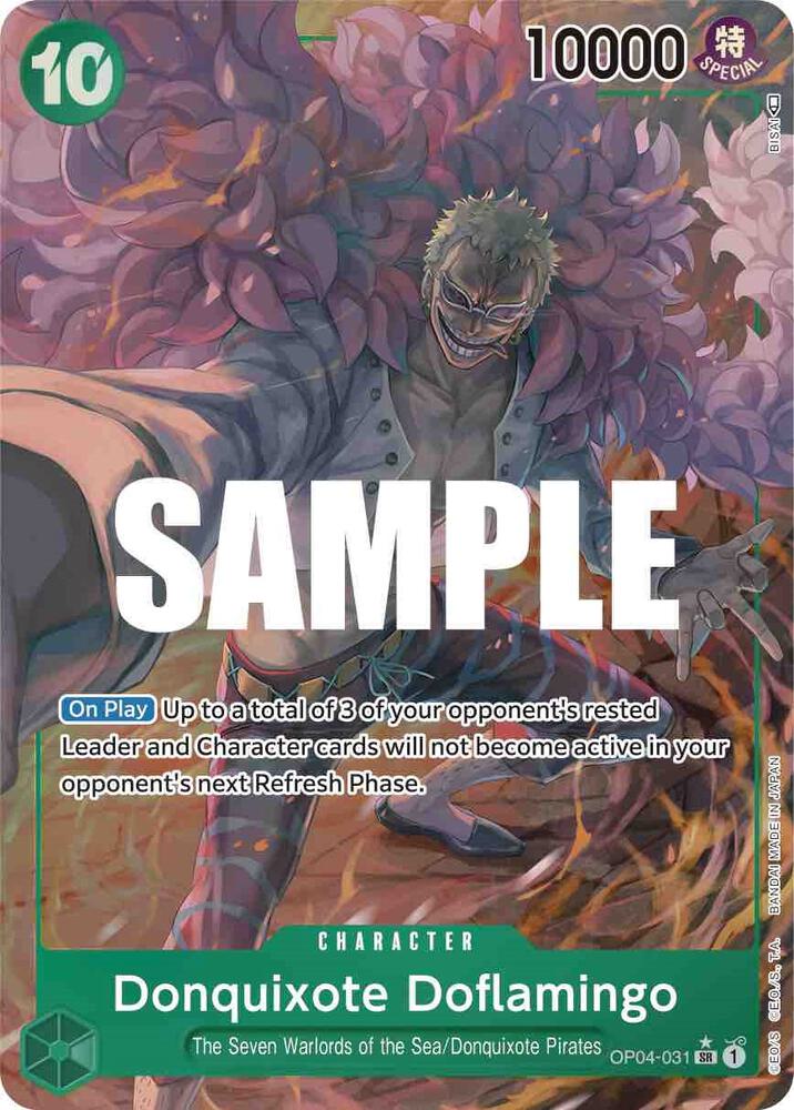 [Single] OP04-031 Donquixote Doflamingo (Alternate Art)