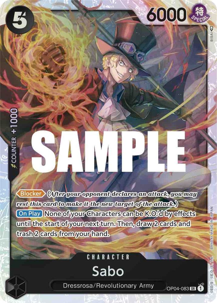 [Single] OP04-083 Sabo