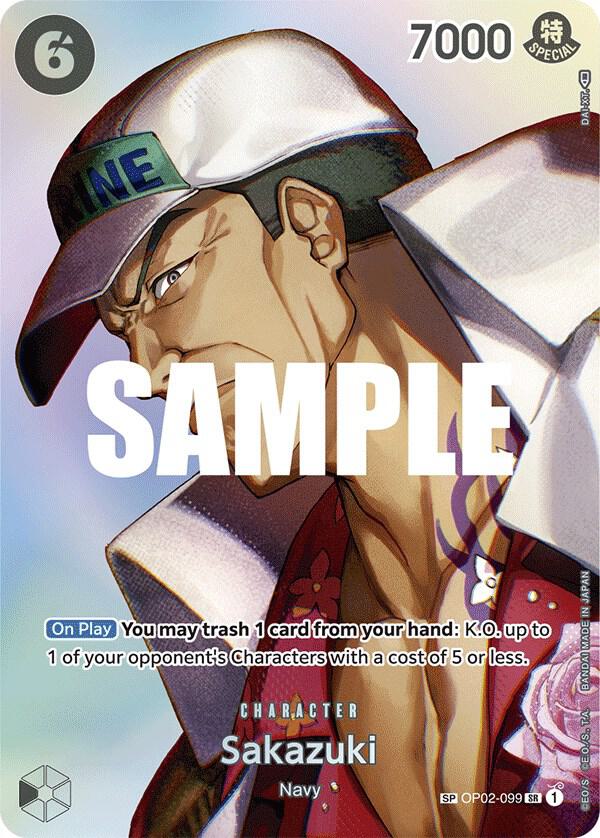 [Single] OP02-099 Sakazuki SP