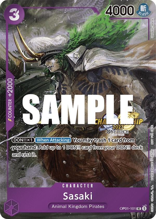 [Single] OP01-101 Sasaki (CS 2023 Event Pack)
