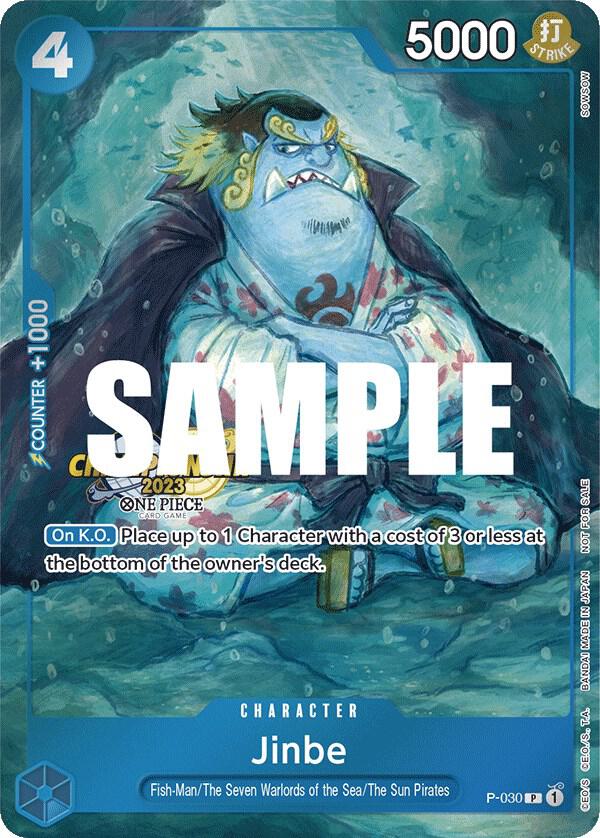 [Single] P-030 Jinbe Special Tournament Promos