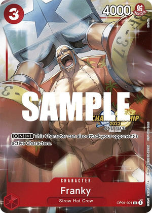 [Single] OP01-021 Franky  (CS 2023 Celebration Pack)