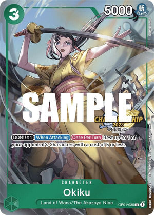 [Single] OP01-035 Okiku CS 2023