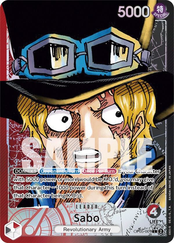 [Single] OP05-001 Sabo