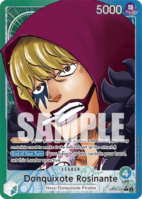 [Single] OP05-022 Donquixote Rosinante AA