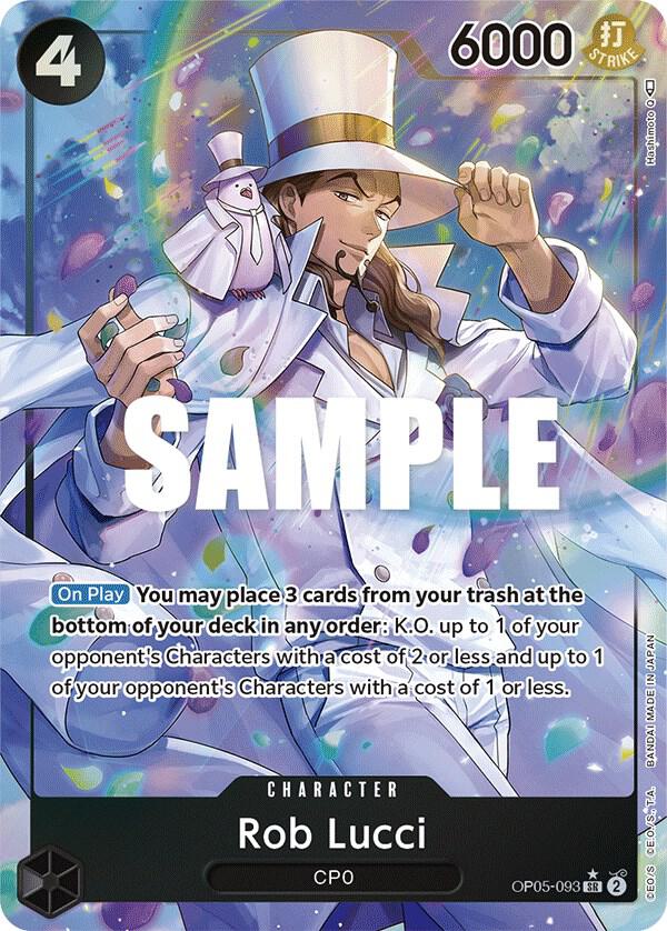 [Single] OP05-093 Rob Lucci AA