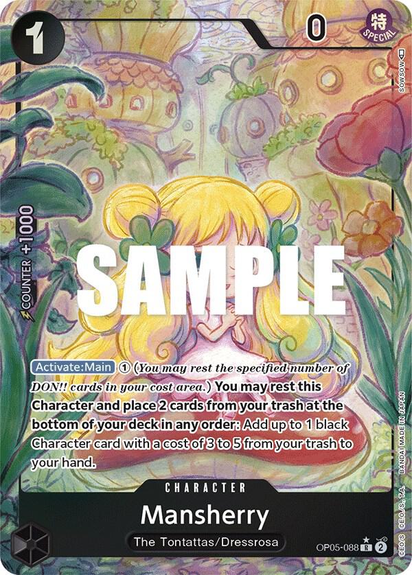 [Single] OP05-088 Mansherry AA