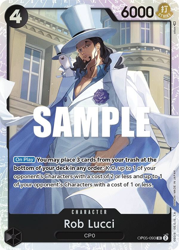 [Single] OP05-093 Rob Lucci