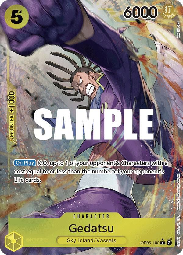 [Single] OP05-102 Gedatsu AA
