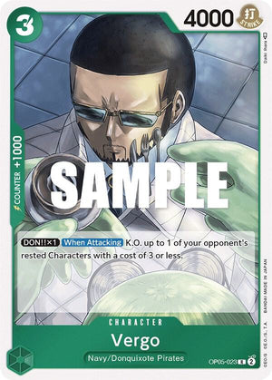 [Single] OP05-023 Vergo