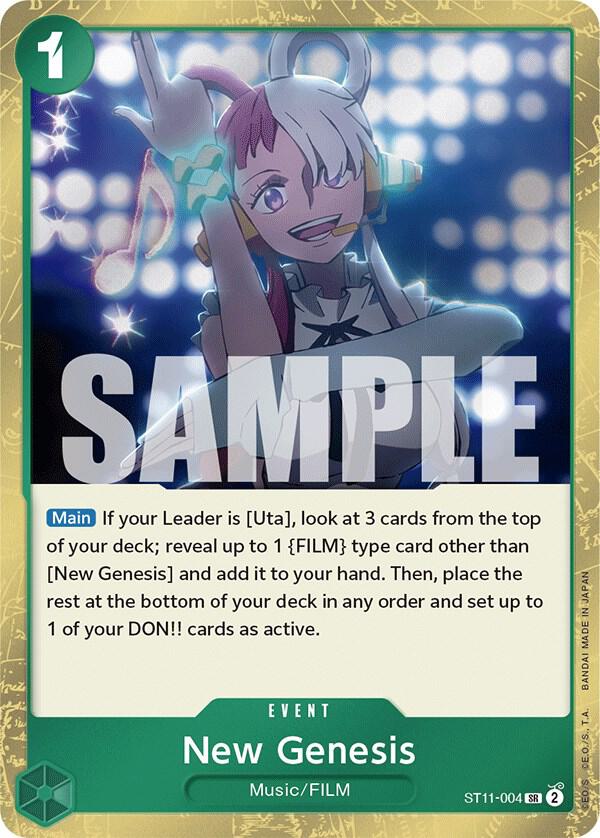 [Single] ST11-004 New Genesis