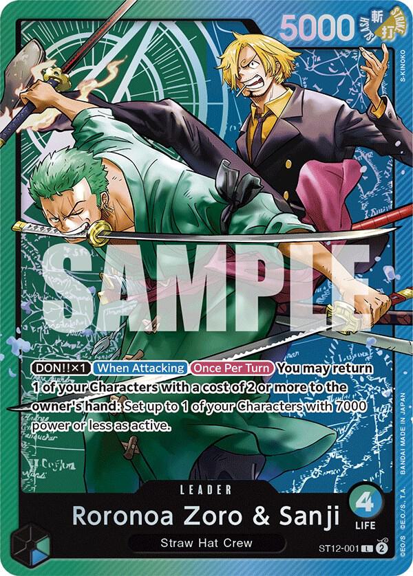 [Single] ST12-001 Roronoa Zoro & Sanji