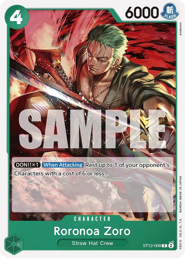 [Single] ST12-008 Roronoa Zoro