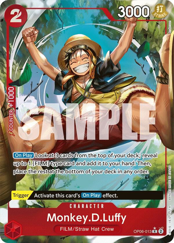 [Single] OP06-013 Monkey.D.Luffy AA