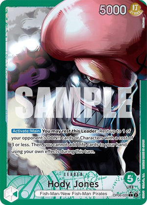 [Single] OP06-020 Hody Jones (Alternate Art)