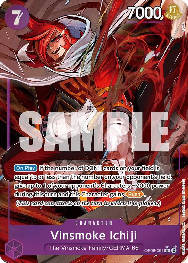 [Single] OP06-061 Vinsmoke Ichiji AA