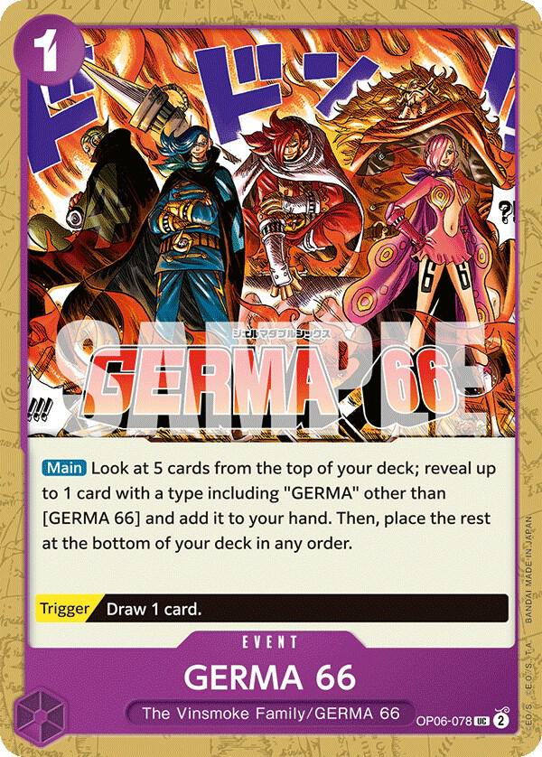 [Single] OP06-076 GERMA 66 FOIL (PRB02)