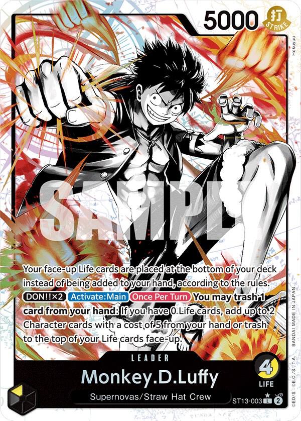 [Single] ST13-003 Monkey.D.Luffy AA