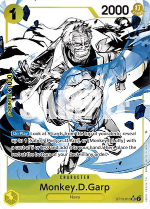 [Single] ST13-013 Monkey.D.Garp (Parallel)