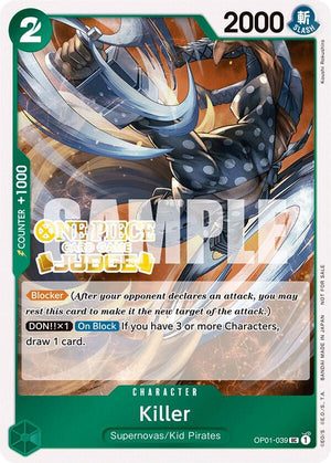 [Single] OP01-039 Killer (Judge Pack Vol. 3)